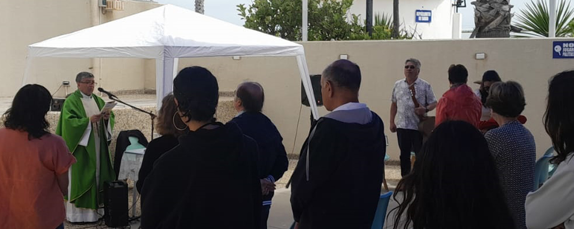 Continúan las misas dominicales a SAM