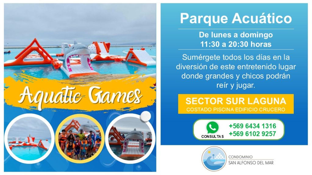 Vuelve el Parque Acuático: Más Diversión y Aventuras en San Alfonso del Mar