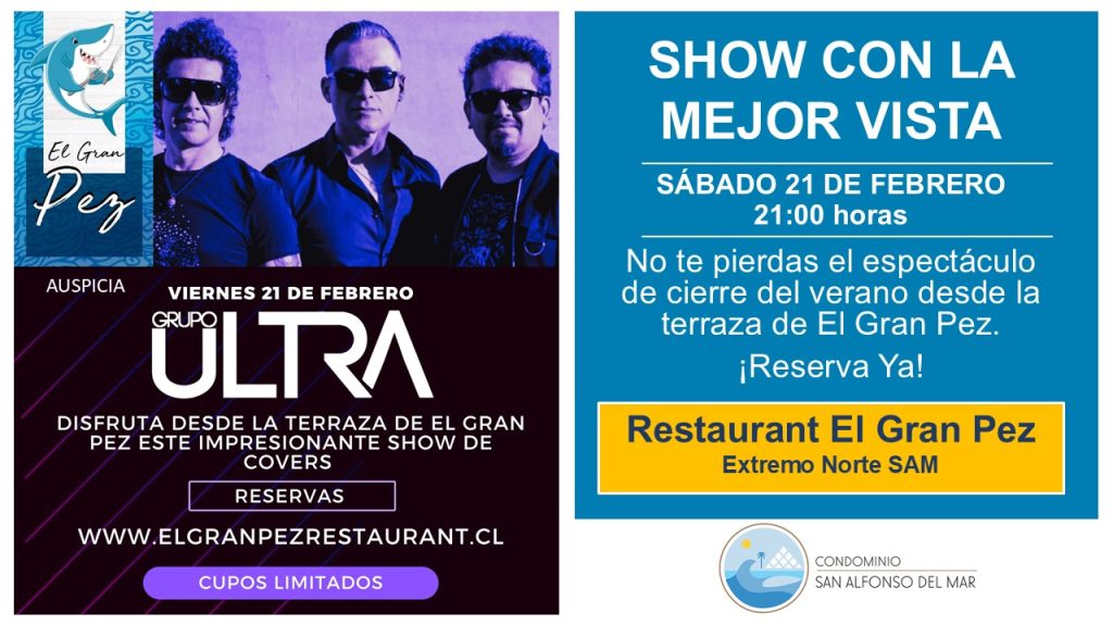 Recordatorio: Este domingo vivimos el gran Show de Cierre del Verano 2026