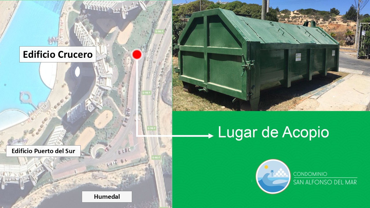 Más reciclaje en San Alfonso del Mar