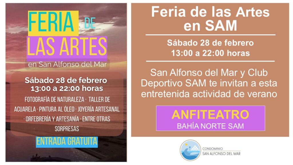 Tercera Feria de las Artes en SAM