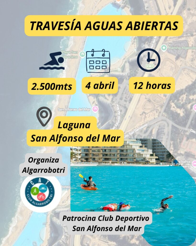 Nueva Versión de Nado en Aguas Abiertas en la Laguna SAM